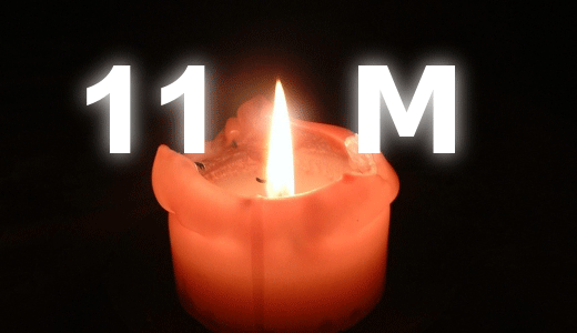 En recuerdo a las víctimas del 11M